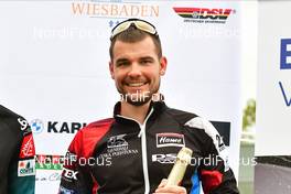 27.09.2020, Wiesbaden, Germany (GER): Michal Krcmar (CZE), podium - City-Biathlon Wiesbaden - Wiesbaden (GER). www.nordicfocus.com. © Reichert/NordicFocus. Every downloaded picture is fee-liable.