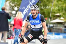 27.09.2020, Wiesbaden, Germany (GER): Jakov Fak (SLO) - City-Biathlon Wiesbaden - Wiesbaden (GER). www.nordicfocus.com. © Reichert/NordicFocus. Every downloaded picture is fee-liable.