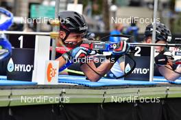 27.09.2020, Wiesbaden, Germany (GER): Quentin Fillon Maillet (FRA) - City-Biathlon Wiesbaden - Wiesbaden (GER). www.nordicfocus.com. © Reichert/NordicFocus. Every downloaded picture is fee-liable.