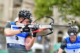 27.09.2020, Wiesbaden, Germany (GER): Tarjei Boe (NOR) - City-Biathlon Wiesbaden - Wiesbaden (GER). www.nordicfocus.com. © Reichert/NordicFocus. Every downloaded picture is fee-liable.