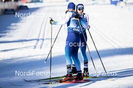 01.01.2020, Toblach, Italy (ITA): Jason Rueesch (SUI), Roman Furger (SUI), (l-r)  - FIS world cup cross-country, tour de ski, pursuit men, Toblach (ITA). www.nordicfocus.com. © Modica/NordicFocus. Every downloaded picture is fee-liable.