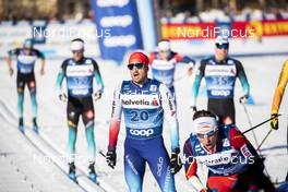 01.01.2020, Toblach, Italy (ITA): Jonas Baumann (SUI) - FIS world cup cross-country, tour de ski, pursuit men, Toblach (ITA). www.nordicfocus.com. © Modica/NordicFocus. Every downloaded picture is fee-liable.
