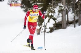 01.01.2020, Toblach, Italy (ITA): Sergey Ustiugov (RUS) - FIS world cup cross-country, tour de ski, pursuit men, Toblach (ITA). www.nordicfocus.com. © Modica/NordicFocus. Every downloaded picture is fee-liable.