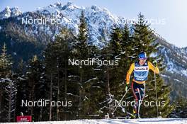 01.01.2020, Toblach, Italy (ITA): Jonas Dobler (GER) - FIS world cup cross-country, tour de ski, pursuit men, Toblach (ITA). www.nordicfocus.com. © Modica/NordicFocus. Every downloaded picture is fee-liable.
