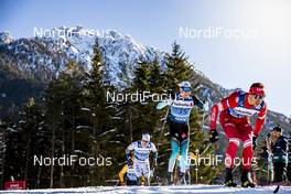 01.01.2020, Toblach, Italy (ITA): Maurice Manificat (FRA) - FIS world cup cross-country, tour de ski, pursuit men, Toblach (ITA). www.nordicfocus.com. © Modica/NordicFocus. Every downloaded picture is fee-liable.