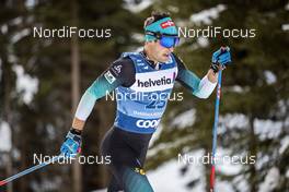 01.01.2020, Toblach, Italy (ITA): Adrien Backscheider (FRA) - FIS world cup cross-country, tour de ski, pursuit men, Toblach (ITA). www.nordicfocus.com. © Modica/NordicFocus. Every downloaded picture is fee-liable.