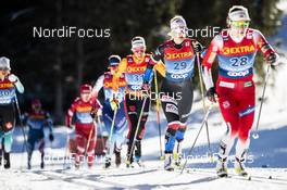 01.01.2020, Toblach, Italy (ITA): Katerina Janatova (CZE) - FIS world cup cross-country, tour de ski, pursuit women, Toblach (ITA). www.nordicfocus.com. © Modica/NordicFocus. Every downloaded picture is fee-liable.