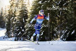 01.01.2020, Toblach, Italy (ITA): Anne Kylloenen (FIN) - FIS world cup cross-country, tour de ski, pursuit women, Toblach (ITA). www.nordicfocus.com. © Modica/NordicFocus. Every downloaded picture is fee-liable.
