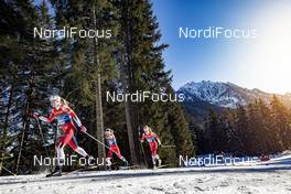 01.01.2020, Toblach, Italy (ITA): Anne Kjersti Kalvaa (NOR) - FIS world cup cross-country, tour de ski, pursuit women, Toblach (ITA). www.nordicfocus.com. © Modica/NordicFocus. Every downloaded picture is fee-liable.