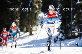 01.01.2020, Toblach, Italy (ITA): Moa Lundgren (SWE) - FIS world cup cross-country, tour de ski, pursuit women, Toblach (ITA). www.nordicfocus.com. © Modica/NordicFocus. Every downloaded picture is fee-liable.