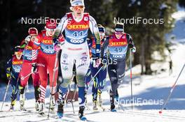 01.01.2020, Toblach, Italy (ITA): Elisa Brocard (ITA) - FIS world cup cross-country, tour de ski, pursuit women, Toblach (ITA). www.nordicfocus.com. © Modica/NordicFocus. Every downloaded picture is fee-liable.