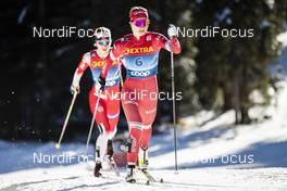 01.01.2020, Toblach, Italy (ITA): Natalia Nepryaeva (RUS) - FIS world cup cross-country, tour de ski, pursuit women, Toblach (ITA). www.nordicfocus.com. © Modica/NordicFocus. Every downloaded picture is fee-liable.