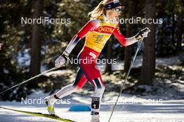 01.01.2020, Toblach, Italy (ITA): Therese Johaug (NOR) - FIS world cup cross-country, tour de ski, pursuit women, Toblach (ITA). www.nordicfocus.com. © Modica/NordicFocus. Every downloaded picture is fee-liable.