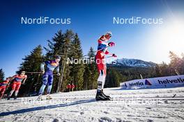 01.01.2020, Toblach, Italy (ITA): Anne Kjersti Kalvaa (NOR) - FIS world cup cross-country, tour de ski, pursuit women, Toblach (ITA). www.nordicfocus.com. © Modica/NordicFocus. Every downloaded picture is fee-liable.