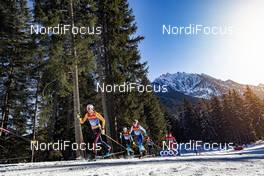 01.01.2020, Toblach, Italy (ITA): Sofie Krehl (GER), Laurien Van Der Graaf (SUI), (l-r)  - FIS world cup cross-country, tour de ski, pursuit women, Toblach (ITA). www.nordicfocus.com. © Modica/NordicFocus. Every downloaded picture is fee-liable.