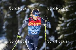 01.01.2020, Toblach, Italy (ITA): Lucia Scardoni (ITA) - FIS world cup cross-country, tour de ski, pursuit women, Toblach (ITA). www.nordicfocus.com. © Modica/NordicFocus. Every downloaded picture is fee-liable.