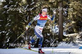 01.01.2020, Toblach, Italy (ITA): Charlotte Kalla (SWE) - FIS world cup cross-country, tour de ski, pursuit women, Toblach (ITA). www.nordicfocus.com. © Modica/NordicFocus. Every downloaded picture is fee-liable.