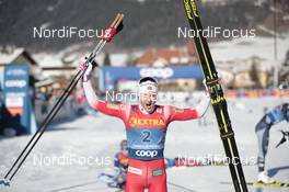 01.01.2020, Toblach, Italy (ITA): Ingvild Flugstand Oestberg (NOR) - FIS world cup cross-country, tour de ski, pursuit women, Toblach (ITA). www.nordicfocus.com. © Modica/NordicFocus. Every downloaded picture is fee-liable.