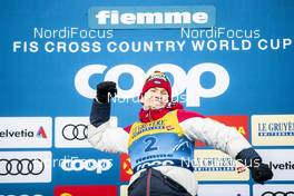 05.01.2020, Val di Fiemme, Italy (ITA): Alexander Bolshunov (RUS) - FIS world cup cross-country, tour de ski, final climb men, Val di Fiemme (ITA). www.nordicfocus.com. © Modica/NordicFocus. Every downloaded picture is fee-liable.