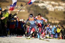05.01.2020, Val di Fiemme, Italy (ITA): Anna Comarella (ITA) - FIS world cup cross-country, tour de ski, final climb women, Val di Fiemme (ITA). www.nordicfocus.com. © Becchis/NordicFocus. Every downloaded picture is fee-liable.