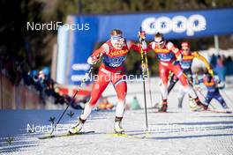 05.01.2020, Val di Fiemme, Italy (ITA): Ragnhild Haga (NOR) - FIS world cup cross-country, tour de ski, final climb women, Val di Fiemme (ITA). www.nordicfocus.com. © Modica/NordicFocus. Every downloaded picture is fee-liable.