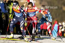 05.01.2020, Val di Fiemme, Italy (ITA): Sadie Maubet Bjornsen (USA) - FIS world cup cross-country, tour de ski, final climb women, Val di Fiemme (ITA). www.nordicfocus.com. © Becchis/NordicFocus. Every downloaded picture is fee-liable.