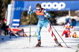 05.01.2020, Val di Fiemme, Italy (ITA): Rosie Brennan (USA) - FIS world cup cross-country, tour de ski, final climb women, Val di Fiemme (ITA). www.nordicfocus.com. © Modica/NordicFocus. Every downloaded picture is fee-liable.