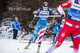 04.01.2020, Val di Fiemme, Italy (ITA): Sadie Maubet Bjornsen (USA) - FIS world cup cross-country, tour de ski, individual sprint, Val di Fiemme (ITA). www.nordicfocus.com. © Modica/NordicFocus. Every downloaded picture is fee-liable.