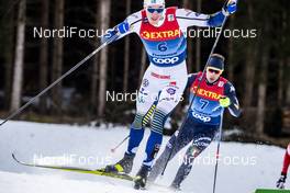 04.01.2020, Val di Fiemme, Italy (ITA): Johan Haeggstroem (SWE) - FIS world cup cross-country, tour de ski, individual sprint, Val di Fiemme (ITA). www.nordicfocus.com. © Modica/NordicFocus. Every downloaded picture is fee-liable.