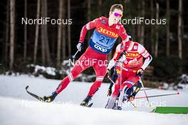 04.01.2020, Val di Fiemme, Italy (ITA): Denis Spitsov (RUS) - FIS world cup cross-country, tour de ski, individual sprint, Val di Fiemme (ITA). www.nordicfocus.com. © Modica/NordicFocus. Every downloaded picture is fee-liable.