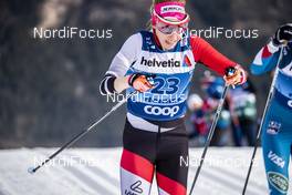 04.01.2020, Val di Fiemme, Italy (ITA): Teresa Stadlober (AUT) - FIS world cup cross-country, tour de ski, individual sprint, Val di Fiemme (ITA). www.nordicfocus.com. © Modica/NordicFocus. Every downloaded picture is fee-liable.