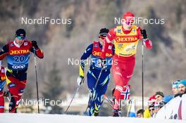 04.01.2020, Val di Fiemme, Italy (ITA): Alexander Bolshunov (RUS) - FIS world cup cross-country, tour de ski, individual sprint, Val di Fiemme (ITA). www.nordicfocus.com. © Modica/NordicFocus. Every downloaded picture is fee-liable.