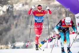04.01.2020, Val di Fiemme, Italy (ITA): Andrey Larkov (RUS) - FIS world cup cross-country, tour de ski, individual sprint, Val di Fiemme (ITA). www.nordicfocus.com. © Modica/NordicFocus. Every downloaded picture is fee-liable.