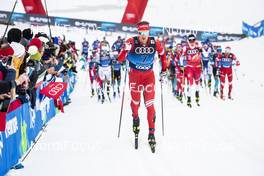 03.01.2020, Val di Fiemme, Italy (ITA): Gleb Retivykh (RUS) - FIS world cup cross-country, tour de ski, mass men, Val di Fiemme (ITA). www.nordicfocus.com. © Modica/NordicFocus. Every downloaded picture is fee-liable.