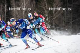 03.01.2020, Val di Fiemme, Italy (ITA): Maurice Manificat (FRA) - FIS world cup cross-country, tour de ski, mass men, Val di Fiemme (ITA). www.nordicfocus.com. © Modica/NordicFocus. Every downloaded picture is fee-liable.