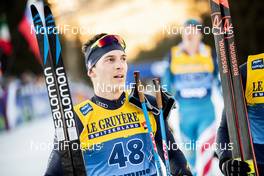 03.01.2020, Val di Fiemme, Italy (ITA): Mikael Abram (ITA) - FIS world cup cross-country, tour de ski, mass men, Val di Fiemme (ITA). www.nordicfocus.com. © Modica/NordicFocus. Every downloaded picture is fee-liable.