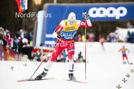 03.01.2020, Val di Fiemme, Italy (ITA): Simen Hegstad Krueger (NOR) - FIS world cup cross-country, tour de ski, mass men, Val di Fiemme (ITA). www.nordicfocus.com. © Modica/NordicFocus. Every downloaded picture is fee-liable.