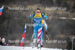 03.01.2020, Val di Fiemme, Italy (ITA): Katharine Ogden (USA) - FIS world cup cross-country, tour de ski, mass women, Val di Fiemme (ITA). www.nordicfocus.com. © Modica/NordicFocus. Every downloaded picture is fee-liable.