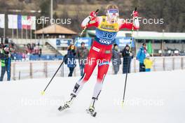 03.01.2020, Val di Fiemme, Italy (ITA): Ragnhild Haga (NOR) - FIS world cup cross-country, tour de ski, mass women, Val di Fiemme (ITA). www.nordicfocus.com. © Modica/NordicFocus. Every downloaded picture is fee-liable.