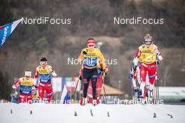 03.01.2020, Val di Fiemme, Italy (ITA): Katharina Hennig (GER), Therese Johaug (NOR), (l-r)  - FIS world cup cross-country, tour de ski, mass women, Val di Fiemme (ITA). www.nordicfocus.com. © Modica/NordicFocus. Every downloaded picture is fee-liable.