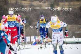03.01.2020, Val di Fiemme, Italy (ITA): Anne Kylloenen (FIN) - FIS world cup cross-country, tour de ski, mass women, Val di Fiemme (ITA). www.nordicfocus.com. © Modica/NordicFocus. Every downloaded picture is fee-liable.