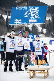 03.01.2020, Val di Fiemme, Italy (ITA): 100 Tour De Ski Races   - FIS world cup cross-country, tour de ski, mass women, Val di Fiemme (ITA). www.nordicfocus.com. © Modica/NordicFocus. Every downloaded picture is fee-liable.