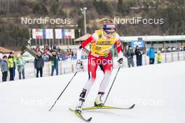 03.01.2020, Val di Fiemme, Italy (ITA): Therese Johaug (NOR) - FIS world cup cross-country, tour de ski, mass women, Val di Fiemme (ITA). www.nordicfocus.com. © Modica/NordicFocus. Every downloaded picture is fee-liable.