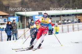 03.01.2020, Val di Fiemme, Italy (ITA): Astrid Uhrenholdt Jacobsen (NOR) - FIS world cup cross-country, tour de ski, mass women, Val di Fiemme (ITA). www.nordicfocus.com. © Modica/NordicFocus. Every downloaded picture is fee-liable.