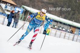 03.01.2020, Val di Fiemme, Italy (ITA): Rosie Brennan (USA) - FIS world cup cross-country, tour de ski, mass women, Val di Fiemme (ITA). www.nordicfocus.com. © Modica/NordicFocus. Every downloaded picture is fee-liable.