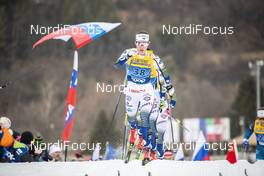 03.01.2020, Val di Fiemme, Italy (ITA): Elina Roennlund (SWE) - FIS world cup cross-country, tour de ski, mass women, Val di Fiemme (ITA). www.nordicfocus.com. © Modica/NordicFocus. Every downloaded picture is fee-liable.