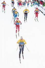 03.01.2020, Val di Fiemme, Italy (ITA): Antonia Fraebel (GER), Alisa Zhambalova (RUS), (l-r)  - FIS world cup cross-country, tour de ski, mass women, Val di Fiemme (ITA). www.nordicfocus.com. © Modica/NordicFocus. Every downloaded picture is fee-liable.