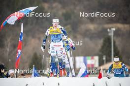 03.01.2020, Val di Fiemme, Italy (ITA): Elina Roennlund (SWE) - FIS world cup cross-country, tour de ski, mass women, Val di Fiemme (ITA). www.nordicfocus.com. © Modica/NordicFocus. Every downloaded picture is fee-liable.
