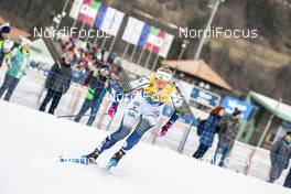 03.01.2020, Val di Fiemme, Italy (ITA): Maja Dahlqvist (SWE) - FIS world cup cross-country, tour de ski, mass women, Val di Fiemme (ITA). www.nordicfocus.com. © Modica/NordicFocus. Every downloaded picture is fee-liable.