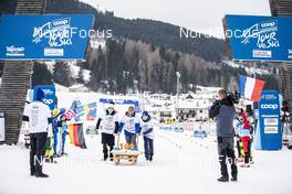 03.01.2020, Val di Fiemme, Italy (ITA): 100 Tour de Ski Races   - FIS world cup cross-country, tour de ski, mass women, Val di Fiemme (ITA). www.nordicfocus.com. © Modica/NordicFocus. Every downloaded picture is fee-liable.